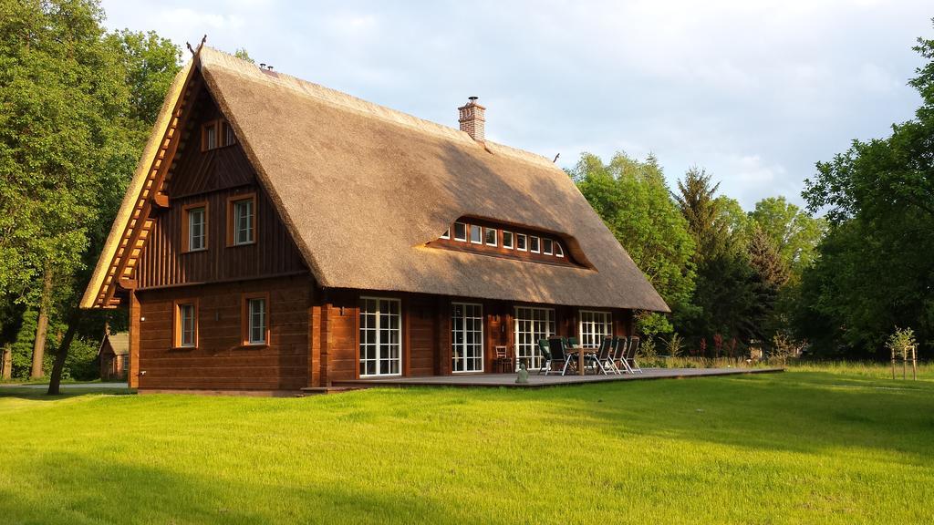Exklusives Holzhaus Villa Burg  Exterior photo